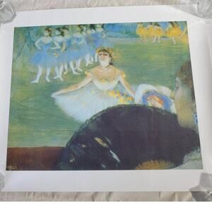 Edgar Degas Dance with Bouquet Fine Art Reproduction Giclee on Archival Canvas